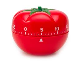 Cronômetro do cozinha em formato de tomate